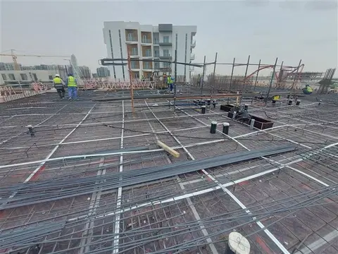 Bling Avenue 1, Dubai South Residential District construction progress — 27 February 2025, 18.04% complete, photo 1 of 5