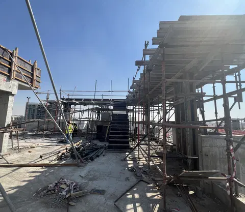 Bling Avenue 1, Dubai South Residential District construction progress — 26 November 2025, 47.47% complete, photo 6 of 8