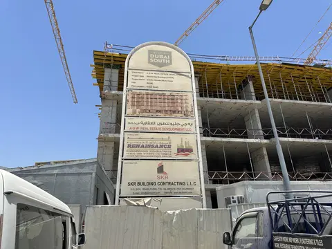 Ход строительства Golden Woods Albab Views, Dubai South Residential District — 11 июня 2026, готовность 30,05%, снимок 2 из 6
