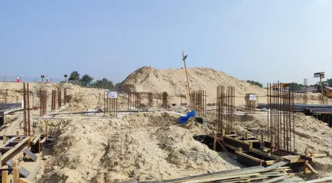 D Villas, D Villas construction progress — 24 April 2026, 6.60% complete, photo 1 of 8