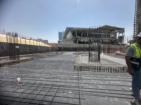 Monarch, Motor City construction progress — 20 April 2026, 7.64% complete, photo 5 of 5