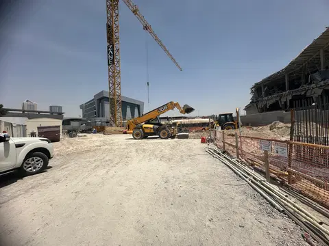 Monarch, Motor City construction progress — 20 April 2026, 7.64% complete, photo 3 of 5
