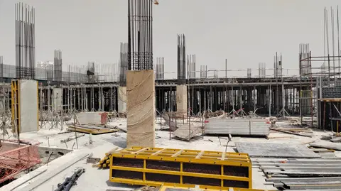 Monarch, Motor City construction progress — 26 August 2026, 20.02% complete, photo 1 of 7