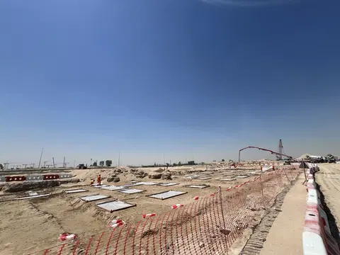 The Wilds 1, Majan construction progress — 16 June 2026, 3.82% complete, photo 2 of 4