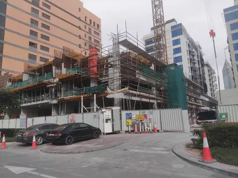 Elemental 22, Jumeirah Garden City construction progress — 9 April 2026, 15.22% complete, photo 3 of 3