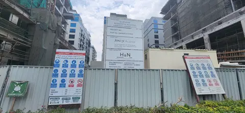 Ход строительства Elemental 22, Jumeirah Garden City — 9 июля 2026, готовность 25,86%, снимок 1 из 8
