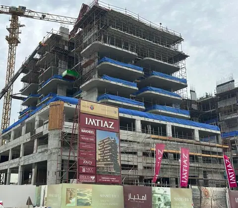 Ход строительства Sunset Bay 3, Dubai Islands — 23 марта 2026, готовность 22.73%, снимок 4 из 11