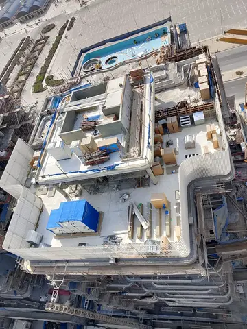 Ход строительства Sunset Bay 3, Dubai Islands — 17 сентября 2026, готовность 60.04%, снимок 6 из 9