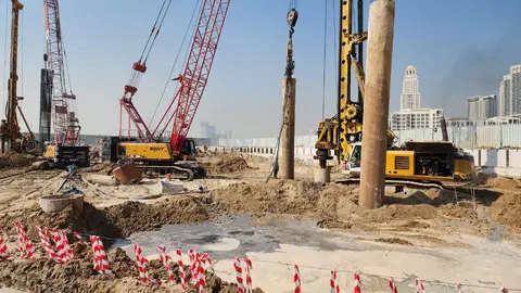 Altan, Dubai Creek Harbour construction progress — 19 September 2025, 4.44% complete, photo 5 of 7