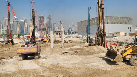 Altan, Dubai Creek Harbour construction progress — 19 September 2025, 4.44% complete, photo 4 of 7