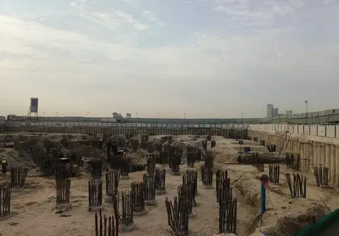 Altan, Dubai Creek Harbour construction progress — 31 December 2025, 6.73% complete, photo 4 of 5