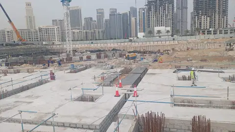 Altan, Dubai Creek Harbour construction progress — 17 March 2026, 9.28% complete, photo 4 of 4
