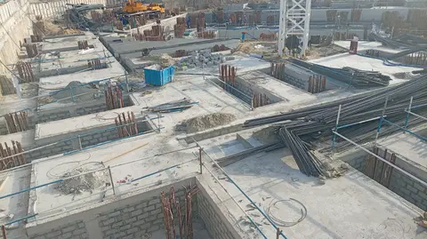 Altan, Dubai Creek Harbour construction progress — 17 March 2026, 9.28% complete, photo 1 of 4