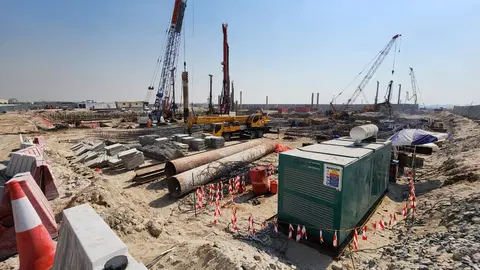 Ход строительства Albero, Dubai Creek Harbour — 19 сентября 2025, готовность 3.87%, снимок 2 из 8