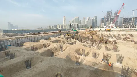 Ход строительства Albero, Dubai Creek Harbour — 30 декабря 2025, готовность 7.28%, снимок 1 из 3