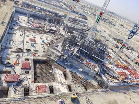Albero, Dubai Creek Harbour construction progress — 2 July 2026, 11.00% complete, photo 3 of 3