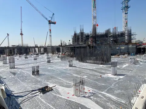 Albero, Dubai Creek Harbour construction progress — 2 July 2026, 11.00% complete, photo 2 of 3