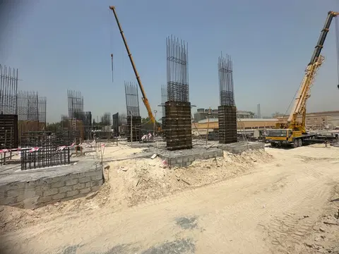 Ход строительства Sparklz by Danube, Al Furjan — 25 августа 2026, готовность 7.75%, снимок 1 из 5