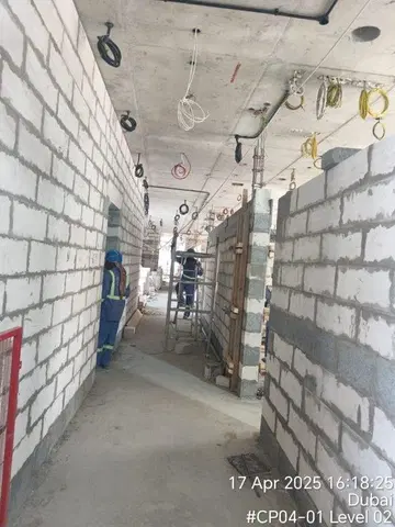 Azizi Riviera 49, Azizi Riviera construction progress — 8 April 2025, 28.66% complete, photo 2 of 5