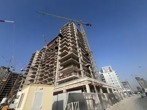 Azizi Riviera 49, Azizi Riviera construction progress — 19 January 2026, 45.40% complete, photo 4 of 12