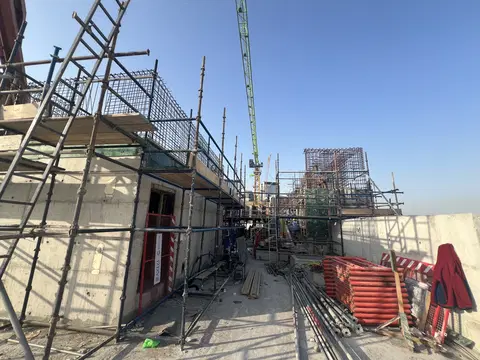 Azizi Riviera 49, Azizi Riviera construction progress — 19 January 2026, 45.40% complete, photo 3 of 12