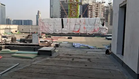 Ход строительства Azizi Riviera 49, Azizi Riviera — 7 августа 2026, готовность 54,40%, снимок 9 из 9