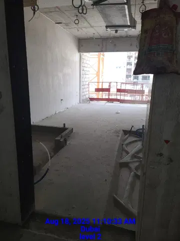 Azizi Riviera 50, Azizi Riviera construction progress — 18 August 2025, 34.59% complete, photo 2 of 12