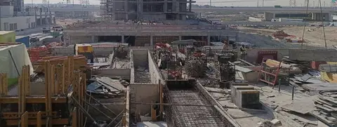 Azizi Riviera 50, Azizi Riviera construction progress — 19 January 2026, 46.39% complete, photo 1 of 12