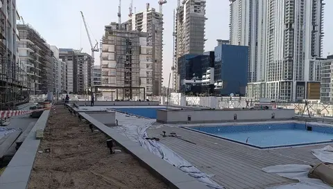Azizi Riviera 56, Azizi Riviera construction progress — 21 January 2026, 79.45% complete, photo 4 of 6