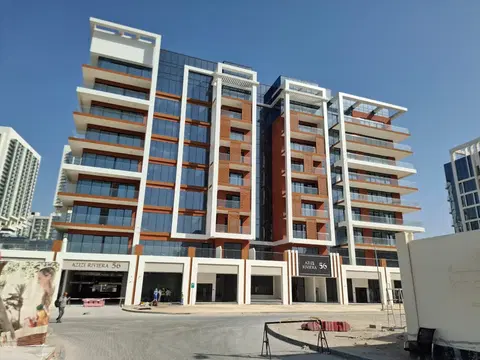 Ход строительства Azizi Riviera 56, Azizi Riviera — 28 апреля 2026, готовность 100,00%, снимок 12 из 19