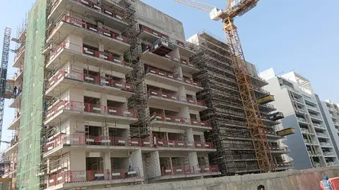 Azizi Riviera 60, Azizi Riviera construction progress — 12 September 2025, 54.34% complete, photo 1 of 10