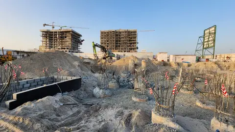 Ход строительства Luzora Residences, Dubai Islands — 29 января 2026, готовность 3.52%, снимок 5 из 6