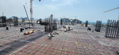 Ход строительства Luzora Residences, Dubai Islands — 9 июля 2026, готовность 21,34%, снимок 9 из 9