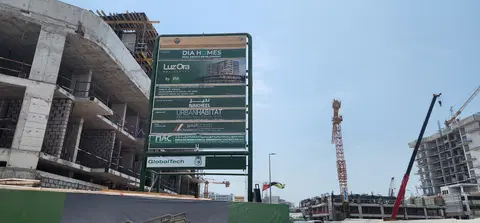 Ход строительства Luzora Residences, Dubai Islands — 9 июля 2026, готовность 21,34%, снимок 6 из 9