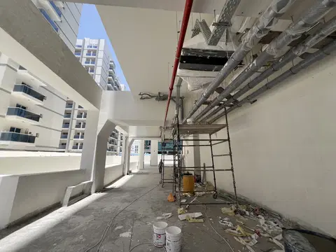 Ход строительства Dalmore Tower, DubaiLand Residence Complex — 19 мая 2026, готовность 86,78%, снимок 1 из 9