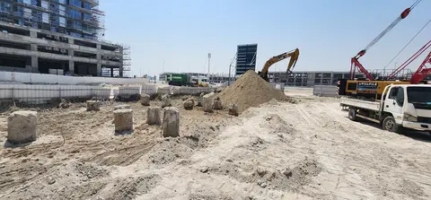 Flora Shore, Dubai Islands construction progress — 8 July 2026, 2.24% complete, photo 2 of 5