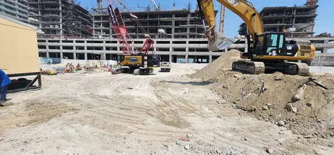 Flora Shore, Dubai Islands construction progress — 8 July 2026, 2.24% complete, photo 1 of 5