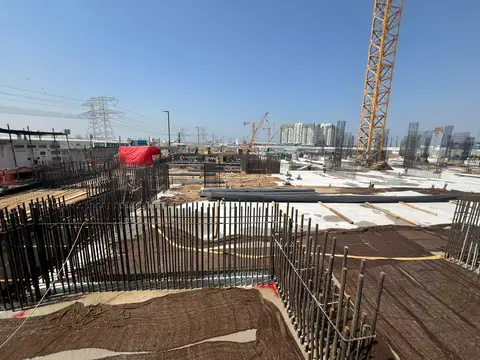 Hills View At Wasl Gate, Al Furjan construction progress — 24 September 2026, 9.05% complete, photo 4 of 6