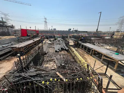 Hills View At Wasl Gate, Al Furjan construction progress — 24 September 2026, 9.05% complete, photo 2 of 6