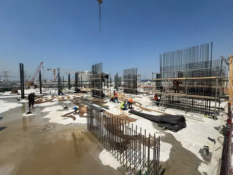 Hills View At Wasl Gate, Al Furjan construction progress — 24 September 2026, 9.05% complete, photo 1 of 6
