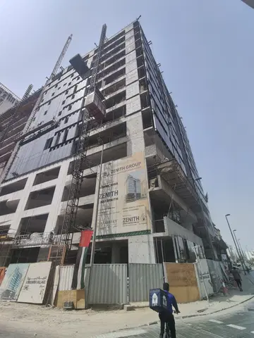 Ход строительства Zenith Tower J1, Jumeirah Village Circle — 4 августа 2026, готовность 72,24%, снимок 8 из 14