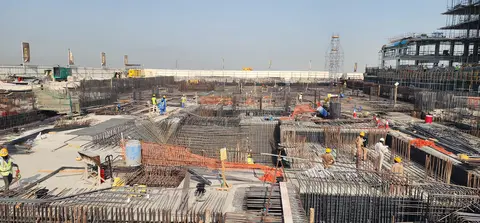 Shoaq, Dubai Islands construction progress — 31 July 2026, 8.60% complete, photo 2 of 6