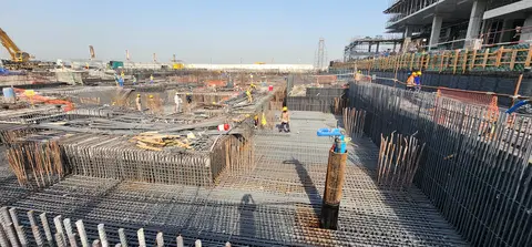 Shoaq, Dubai Islands construction progress — 31 July 2026, 8.60% complete, photo 1 of 6