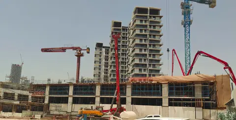 Ход строительства Aria Heights, Jumeirah Village Circle — 29 июня 2026, готовность 13,31%, снимок 3 из 4