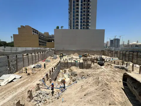 Essenlife Residence, Jumeirah Village Triangle construction progress — 4 June 2026, 6.10% complete, photo 1 of 5