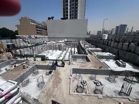 Ход строительства Essenlife Residence, Jumeirah Village Triangle — 16 сентября 2026, готовность 7,21%, снимок 8 из 8