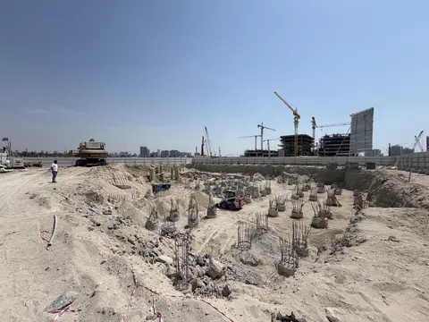 Ход строительства Isolana Residences, Dubai Islands — 23 июля 2026, готовность 5,50%, снимок 5 из 6