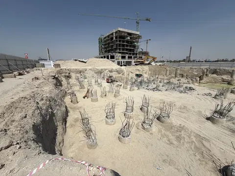 Ход строительства Isolana Residences, Dubai Islands — 23 июля 2026, готовность 5,50%, снимок 4 из 6