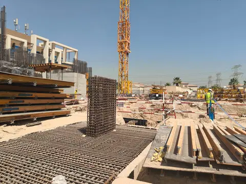 Ход строительства Sol Levante, JVT District 1 — 6 июля 2026, готовность 7,19%, снимок 5 из 6
