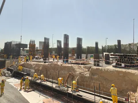 Ход строительства Sol Levante, JVT District 1 — 6 июля 2026, готовность 7,19%, снимок 1 из 6
